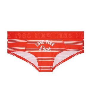 New Victoria’s Secret PINK Logo Hipster Panties S